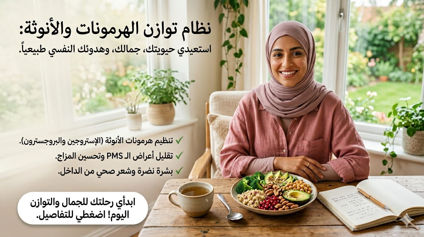 برنامج توازن الهرمونات للمرأة